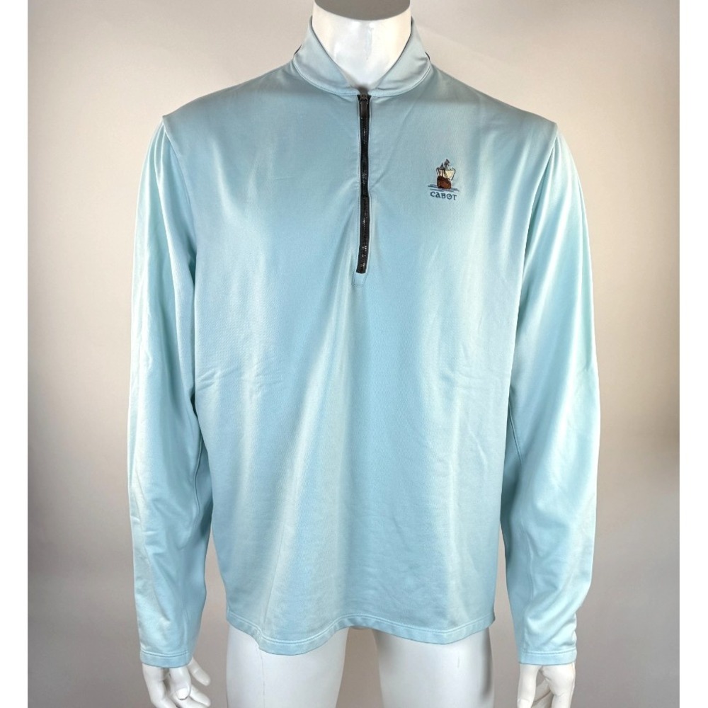 Greyson 1/4 Zip Pullover Sweater Mens‎ XL Long Sleeve Stretch Nylon Golf Jacket
